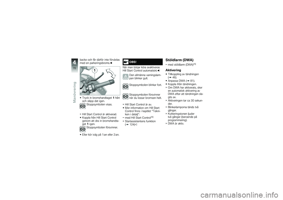 BMW MOTORRAD R 1200 GS ADVENTURE 2017  Instruktionsbok (in Swedish) �"�\b��� �\f�� ��� �
����� ���� ������<��\b�
���
 �� �%�\b��������
�"��\f��
�
�5�� �� �� �"��\f��
��\b��
��\b����!�����\f�� �
���%�% �
�� �