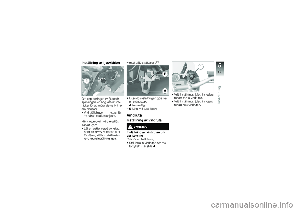 BMW MOTORRAD R 1200 GS ADVENTURE 2017  Instruktionsbok (in Swedish) ����\f�����
��  ��# ��2���#�
���
�
�(� �\b��%�\b�
�
������ �\b� ��$��
�������
�%�������� ���
 ��� ��\b�
����� ���������� ��� �\b�� ��