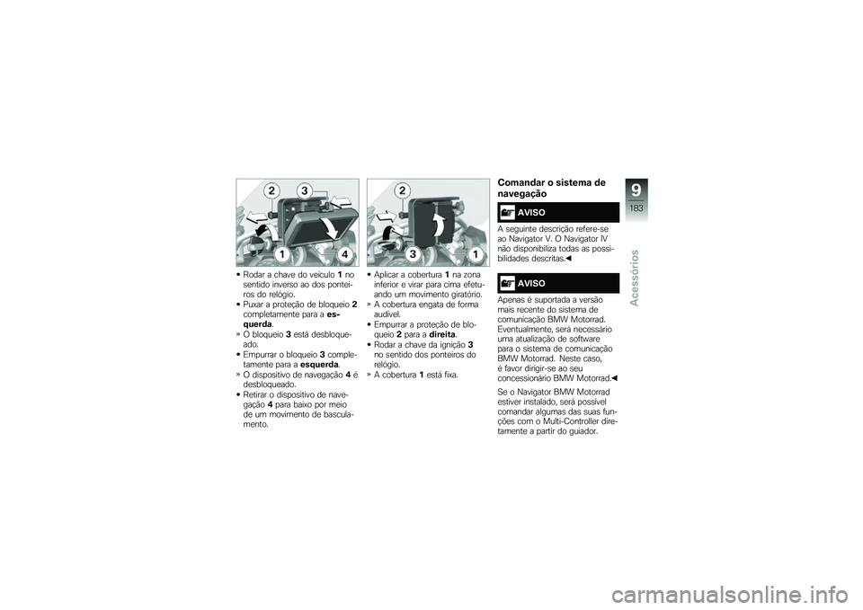 BMW MOTORRAD R 1200 GS ADVENTURE 2017  Manual do condutor (in Portuguese) �C���� � �����
 �� ��
������%���\b�
����� ����
��\b� �� ���\b �
����
�����\b �� ��
��.����
�%��=�� � �
����
�!�(� ��
 ���� ��
���(����