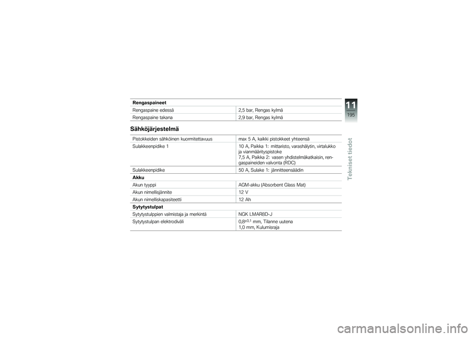BMW MOTORRAD R 1200 GS ADVENTURE 2017  Käsikirja (in Finnish) �5��&�=�
��6�
��&���
�9���:��	����� ����	�	��3��+ �.��� �9���:��	 ����\b�
�9���:��	����� �������3��; �.��� �9���:��	 ����\b�
�����!������