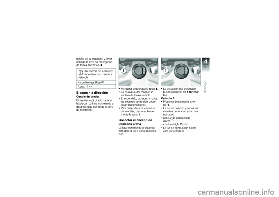 BMW MOTORRAD R 1200 R 2016  Manual de instrucciones (in Spanish) �������� �� �� ����\f�
����> � ������	������\b� �� ����� �� ��
��	�\b������� ���	�
� �����	�������
�+�
�����
�� �� �� �@����