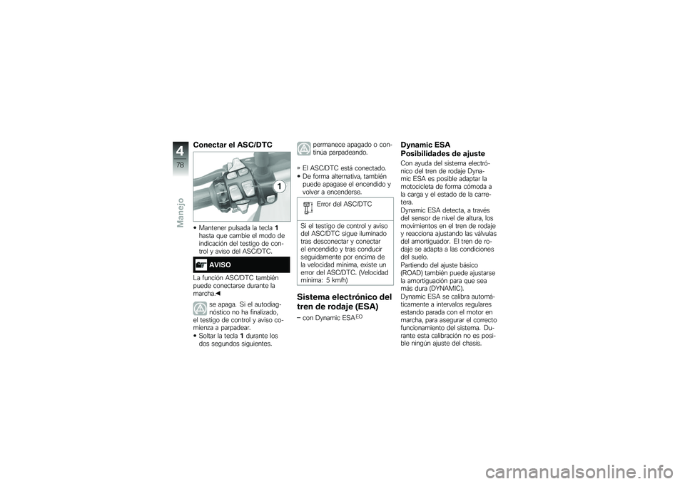 BMW MOTORRAD R 1200 R 2016  Manual de instrucciones (in Spanish) �*�\b���
��	� �� �\f��*�G�/�,�*
��������	 ��
����� �� ����������� �\f�
� ���
��� �� �
��� �����������&� ��� ������\b� �� ������	�