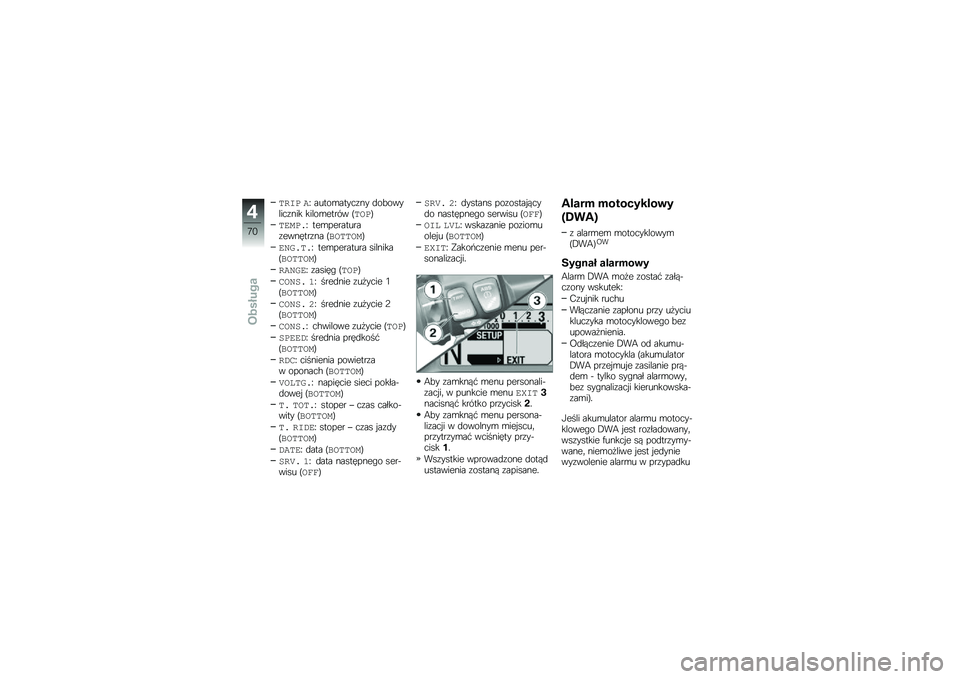 BMW MOTORRAD R 1200 R 2016  Instrukcja obsługi (in Polish) �
���\f �
�M �����\b�����\f�� �
��!�������\f��� �����\b����� �<�
��\f�>
�
�\b��\f��M ���\b���������\f�������\f�� �<�*��
�
���>
�\b����
��M �