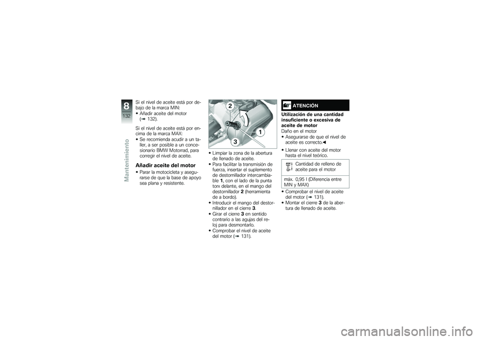 BMW MOTORRAD R 1200 R 2017  Manual de instrucciones (in Spanish) �,� �� ����� �� ������ ����# ���	 ������(� �� �� �
��	�� ��8��F
�+�A����	 ������ ��� �
����	�<�/�4�3�>�
�,� �� ����� �� ������ ���