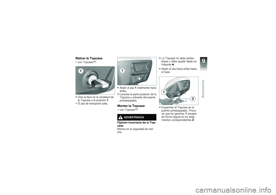 BMW MOTORRAD R 1200 R 2017  Manual de instrucciones (in Spanish) �8�����	� ��	 �,�\b�=�
�	��
��� �;�������+�E
�N��	��	 �� ����� �� �� ���	�	���
�	� ���� �;������ � �� �������&���
�%� ��� �� ��	����