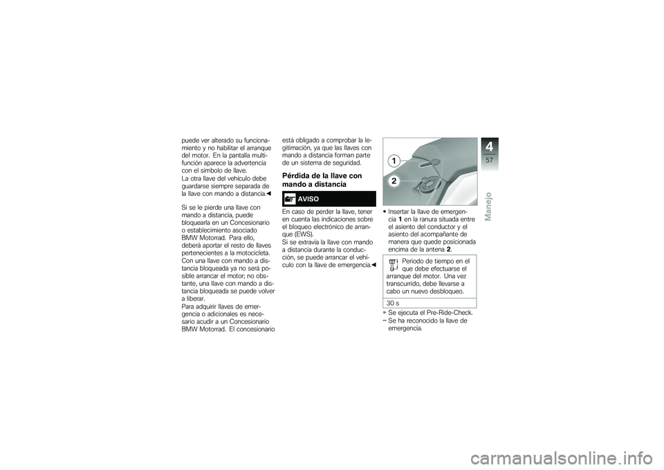 BMW MOTORRAD R 1200 R 2017  Manual de instrucciones (in Spanish) ��
��� ���	 �����	��� ��
 ��
��������
����� � �� ���������	 �� ��	�	���\f�
���� �
����	� �%� �� �������� �
�
������
����&� ���