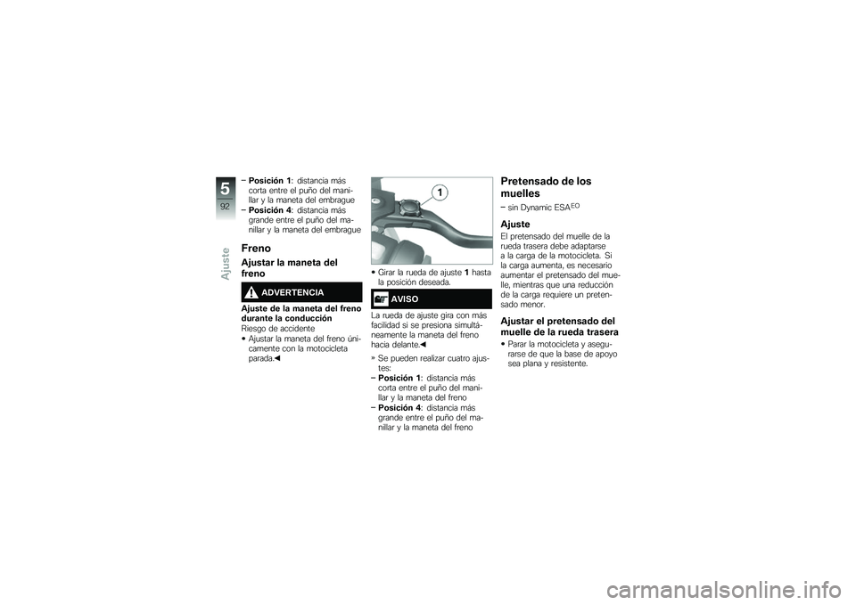 BMW MOTORRAD R 1200 R 2017  Manual de instrucciones (in Spanish) �9�\b���
��*� ��F ��������� �
�#����	�� ����	� �� ��
�A� ��� �
��������	 � �� �
����� ��� ��
��	��\b�
�
�9�\b���
��*� �%�F ��������� �
