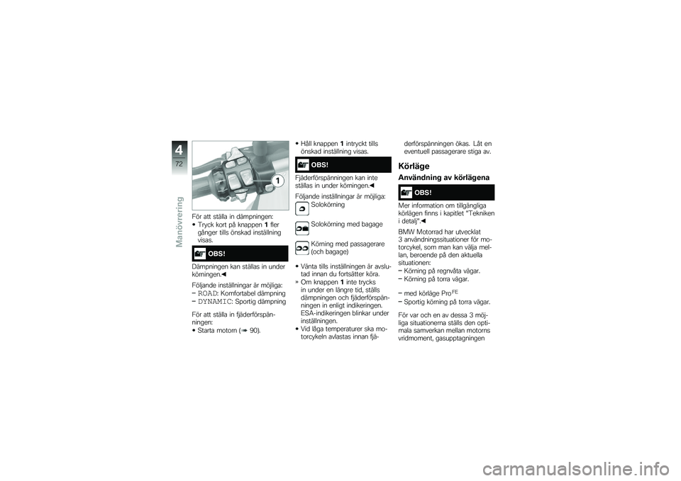 BMW MOTORRAD R 1200 R 2017  Instruktionsbok (in Swedish) �3�� �\b�� �
�����\b �� �
���%�������I
�6�� �� ��\f�� �%� ���\b�%�%���!���������� �����
 ���
��\b�
 ���
�����������
�\b�
�
���5�=
����%�