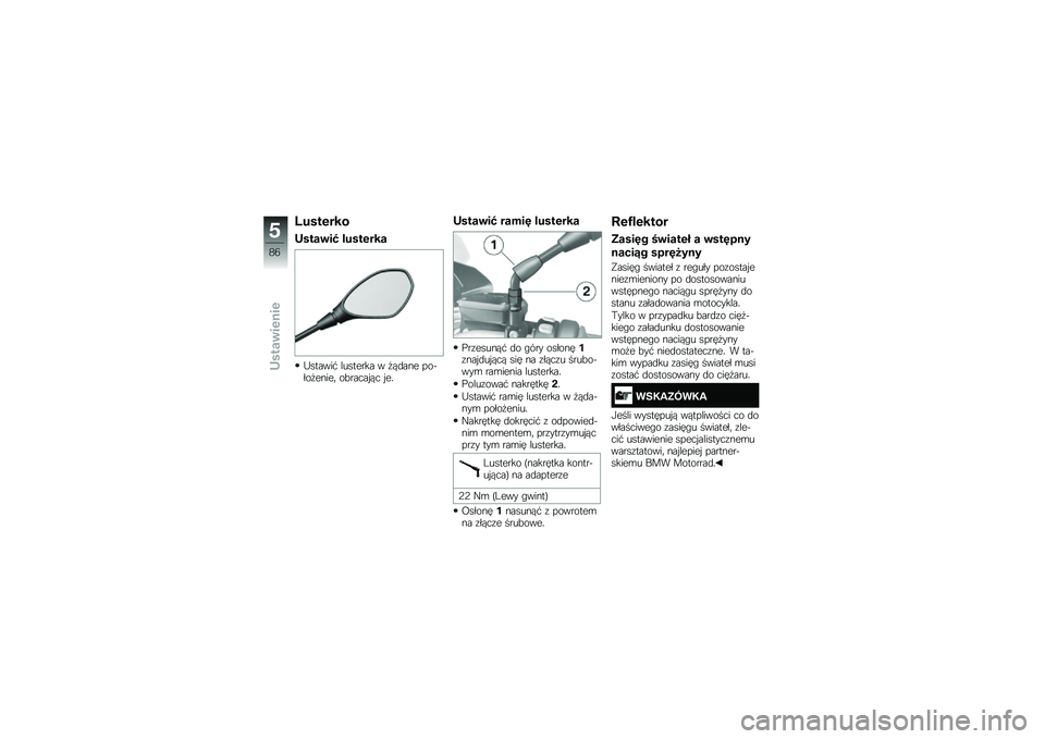 BMW MOTORRAD R 1200 R 2017  Instrukcja obsługi (in Polish) �B����\f���
�(����\b��@ �����\f���
�C������# �������� � �
��
��� ���&���
�����	 ��!����� �� � ��
�(����\b��@ �����2 �����\f���
�%��\