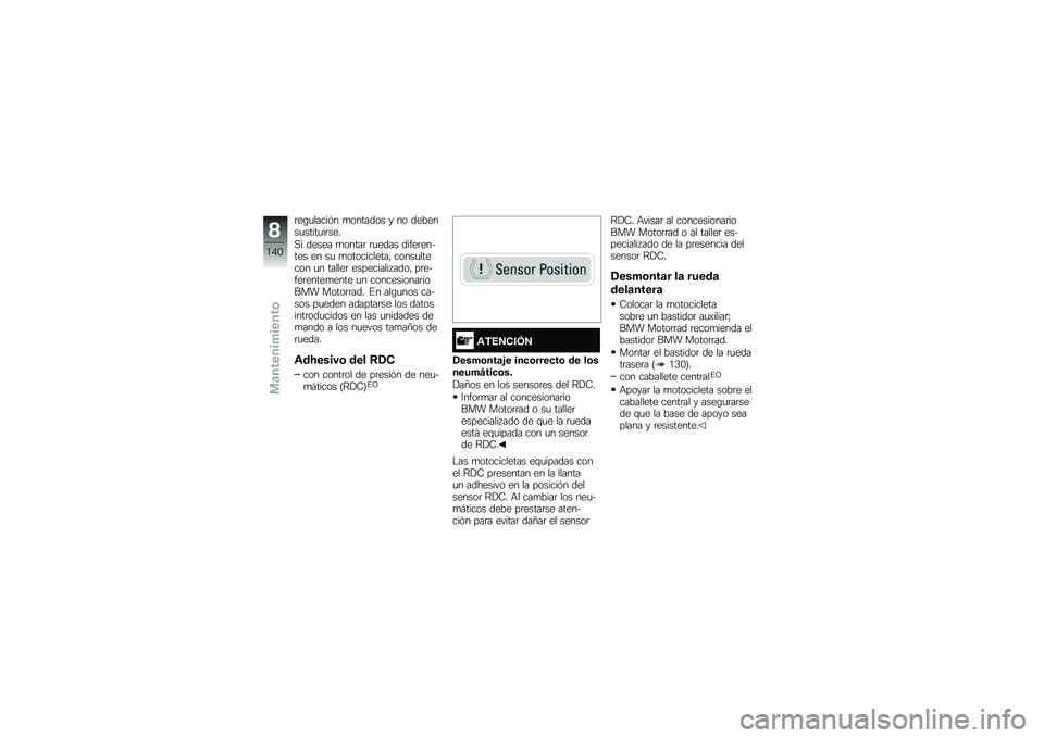 BMW MOTORRAD R 1200 R 2014  Manual de instrucciones (in Spanish) �	��\b�
�����&� �
������� � �� �������
�����
��	���
�,� ����� �
�����	 �	�
���� �����	������ �� ��
 �
�����������" �����
����