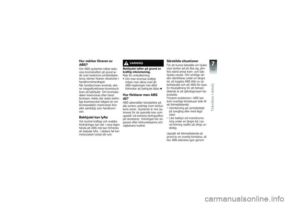 BMW MOTORRAD R 1200 R 2014  Instruktionsbok (in Swedish) �A�� �	����
� ������
� ��#
�"��5�M
�.� �4��:��
� �
����� ���
�� ���
������\b �"��\f��
���\b���� �%� �����
 �\b��
� �\f��\b� �"��
������\b �\f��