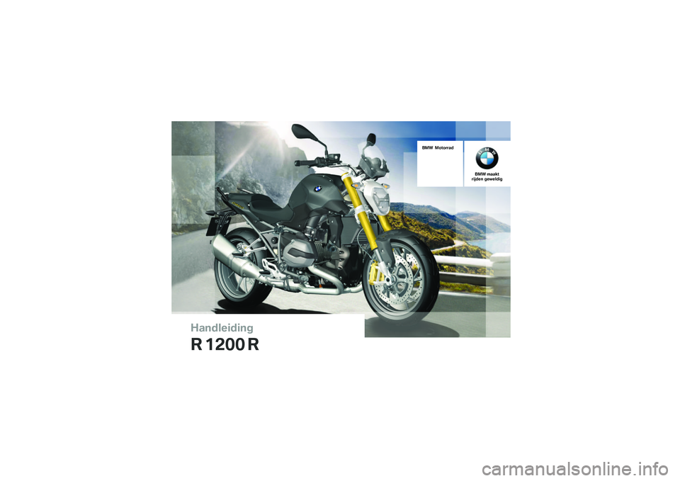 BMW MOTORRAD R 1200 R 2014  Handleiding (in Dutch) 