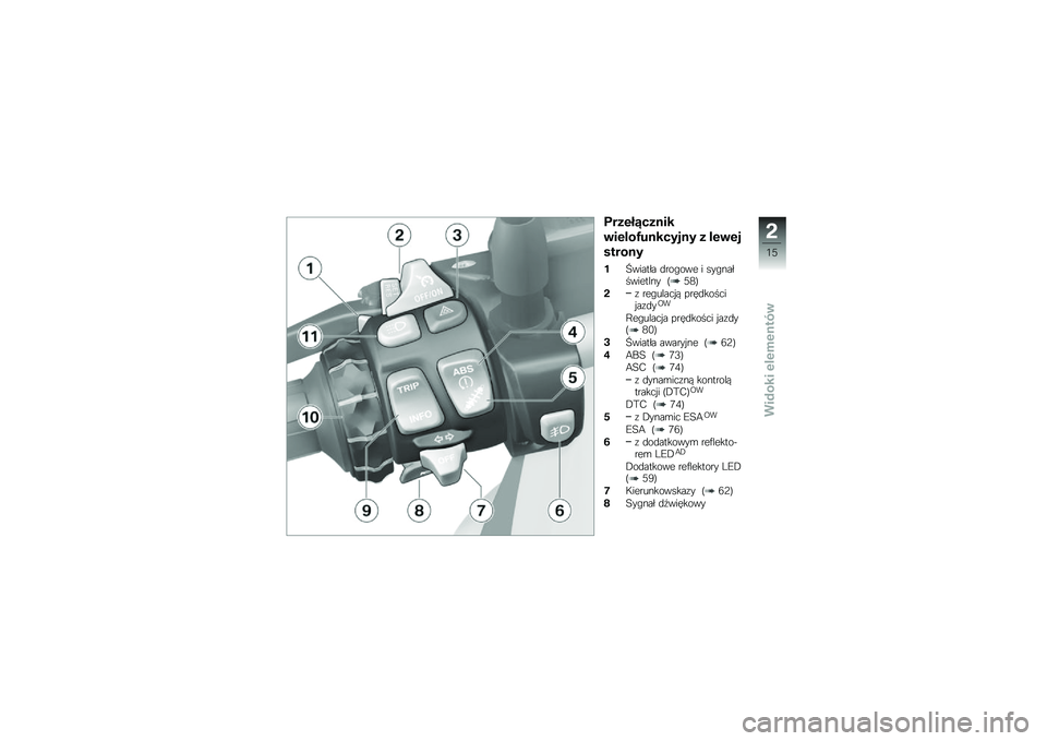 BMW MOTORRAD R 1200 R 2014  Instrukcja obsługi (in Polish) ����\f��5���
��
�\b��\f���A��
�����
� � ��\f�\b�\f�
�����
�
��@������ �
���"��� � ���"����������� �:�2�1�<
�"�\f ���"����� � ����
�����