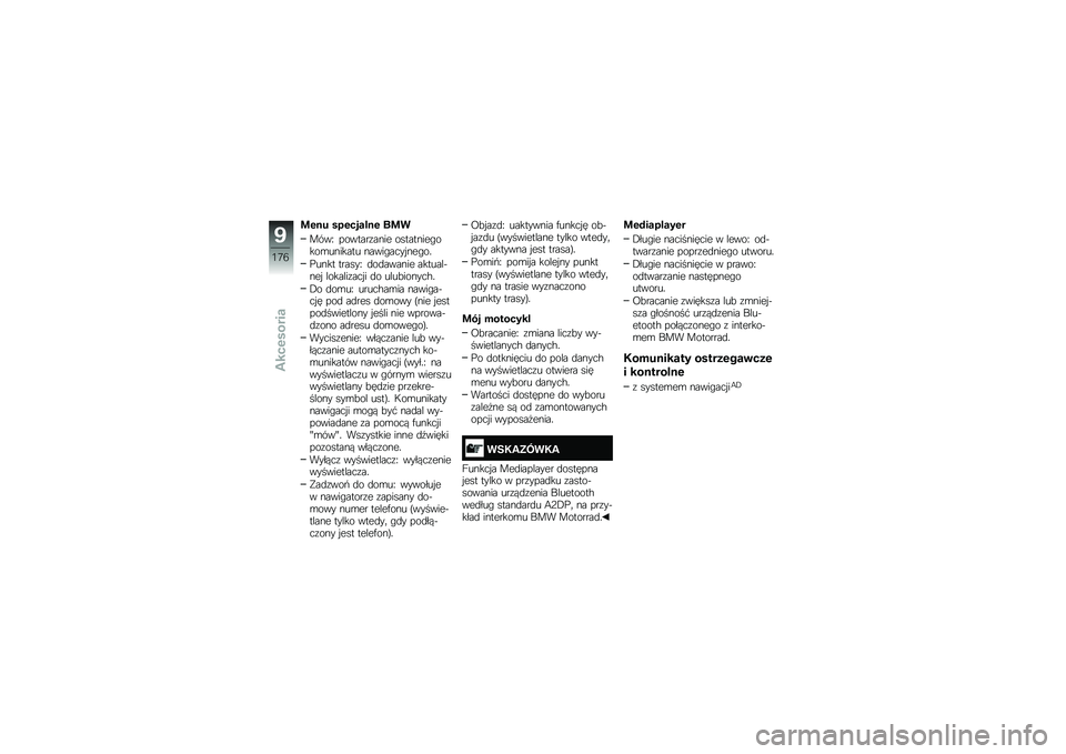 BMW MOTORRAD R 1200 R 2014  Instrukcja obsługi (in Polish) �
�\f�
� ���\f�����
�\f �	�
�
����M �������\f���� ���������"����\b������� �����"���� ���"��
�%���� ������M �
��
������ �������&�