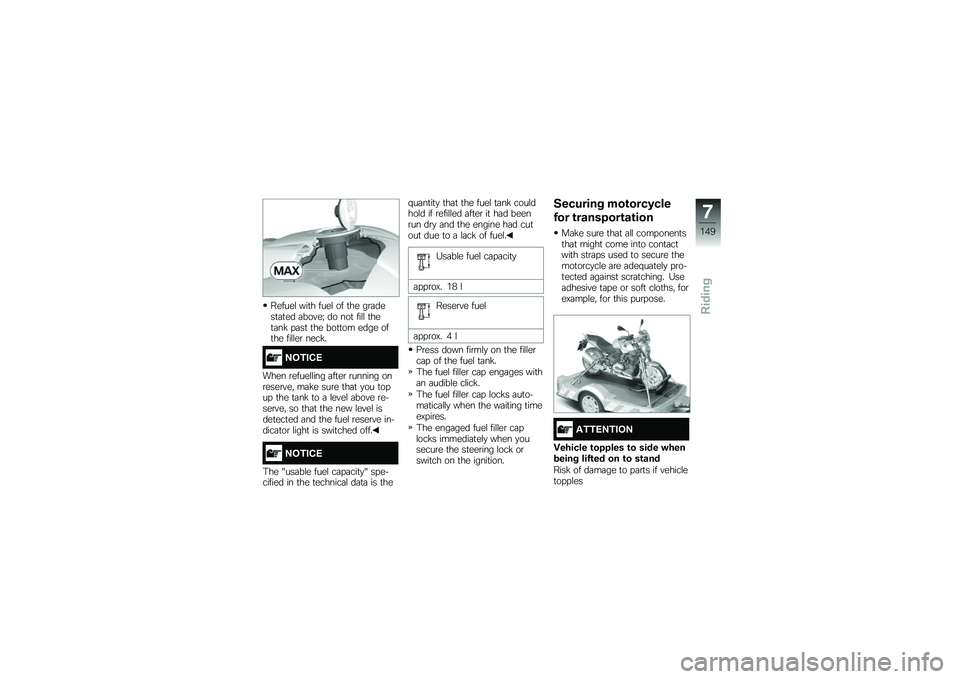 BMW MOTORRAD R 1250 R 2019  Riders Manual (in English) ������\f ���
� ����\f �� �
�� ��\b�	����
�	�
�� �	�����E �� ���
 ���\f�\f �
���
�	��! � �	��
 �
�� ���
�
�� ���� ���
�� ���\f�\f��\b ����!�
�4�&