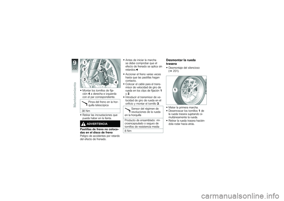 BMW MOTORRAD R 1250 R 2019  Manual de instrucciones (in Spanish) ������	 ��� ���	������ �� ���(�����&��%� ���	���� � �� �\f�
���	����� �� ���	 ���	�	������������
���� � ��� ��	��� �� �� ���