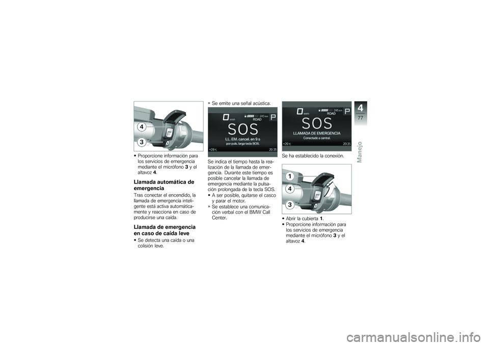 BMW MOTORRAD R 1250 R 2019  Manual de instrucciones (in Spanish) ��	����	����� �����	�
����&� ���	���� ���	������ �� ��
��	�\b������
������� �� �
���	�&�����$� ��������� �%�
�;��	��	��	 �	���\b�
