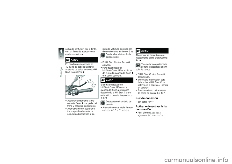 BMW MOTORRAD R 1250 R 2019  Manual de instrucciones (in Spanish) �� �� �� �����
����	�" ���	 �� ������"��� �
� ��	��� �� ����	���
�����������	��
���#�����
�\f�"���9
�%� ���������� ��
���	���	�