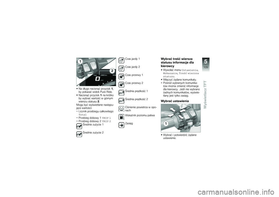 BMW MOTORRAD R 1250 R 2019  Instrukcja obsługi (in Polish) �J� �
���"� ��������# ���\f�������	�!� �����\f��# ���
�� �%��� �?��
��
�J�������# ���\f�������� �������!� ���!���# �������# � �"��