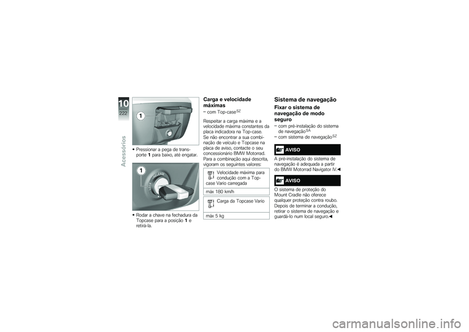 BMW MOTORRAD R 1250 R 2019  Manual do condutor (in Portuguese) �%��
�\b�\b����� � �
�
�� ��
 �����\b��
����
�%�
��� ����A�� ���* �
�������
�E���� � �����
 �� �	�
������� ���D��
���\b�
 �
��� � �
��\b�