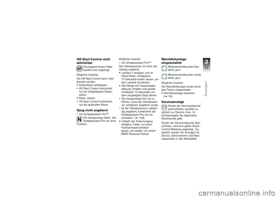 BMW MOTORRAD R 1250 RS 2019  Betriebsanleitung (in German) ���� �7���� �=��	���� �	����
�������\b��
��
�)�������	�������\b��	 �%�\f�$����	�:����$ �"��� �\f�\b��������
��&��$���� �7��	�\f����H
�