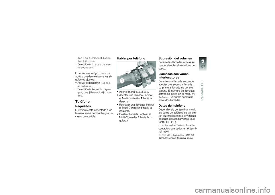 BMW MOTORRAD R 1250 RS 2019  Manual de instrucciones (in Spanish) ��� �
�� �?�
��\f����������
�� ��\b��\f�
���
�,����������	������ �� ����)����\f���� ��
�%� �� ��
��
���-�1�)������ ����\f�����
��
