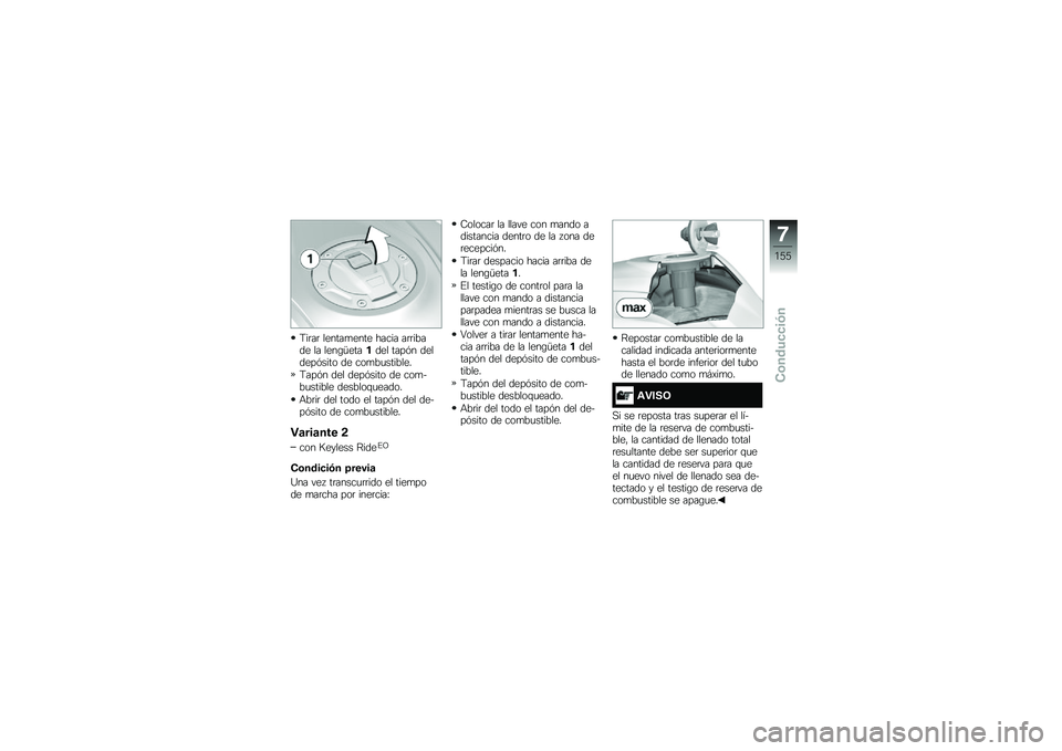 BMW MOTORRAD R 1250 RS 2019  Manual de instrucciones (in Spanish) �<��	��	 ������
���� ����� ��	�	����� �� ����\b�a������� ����&� �������&���� �� ���
��
�������
�<���&� ��� ����&���� �� ���