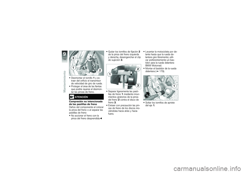 BMW MOTORRAD R 1250 RS 2019  Manual de instrucciones (in Spanish) �!���
�����	 �� ���	������� ��)���	���	 ��� ��	������ �� ��	����
����	�� ��������� �� �\b��	� �� �	�
����
��	����\b��	 �� �#�	�� 