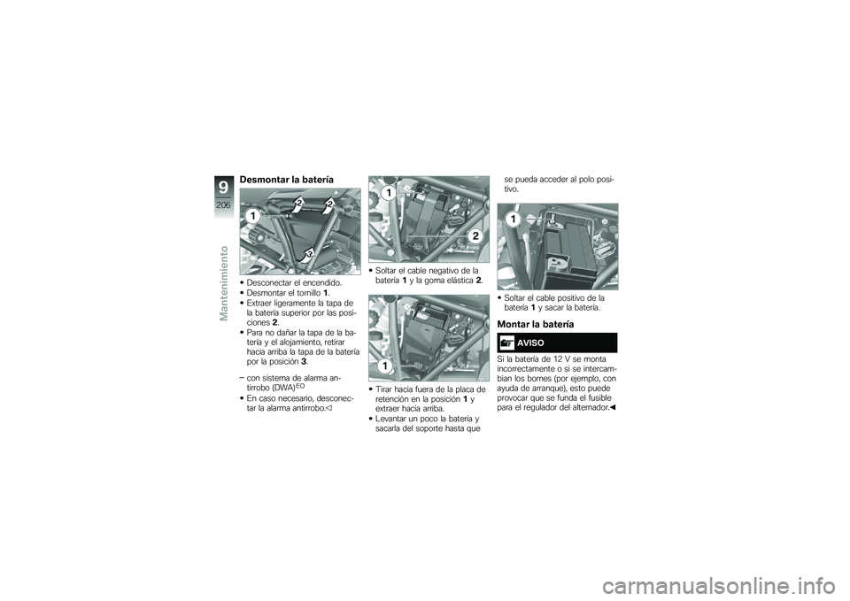 BMW MOTORRAD R 1250 RS 2019  Manual de instrucciones (in Spanish) �1����\b���	� ��	 �4�	�����	
�!����������	 �� ����������
�!���
�����	 �� ���	�������
�%�)��	���	 ���\b��	��
���� �� ���� ���� ��