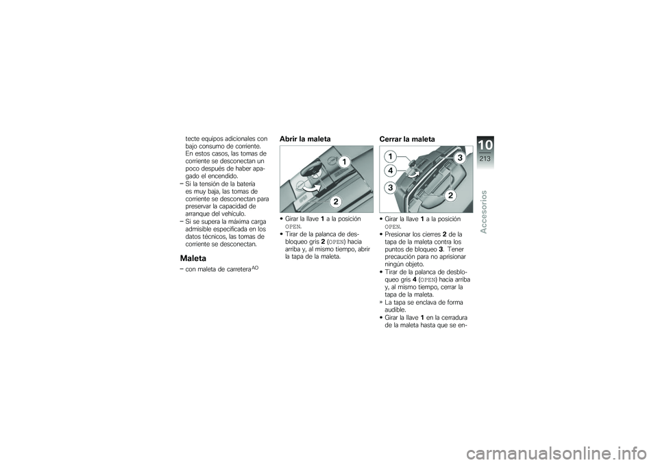 BMW MOTORRAD R 1250 RS 2019  Manual de instrucciones (in Spanish) ����� ��\f�
���� ����������� ������(� �����
�
� �� ���	�	�������%� ����� ������" ��� ���
�� �����	�	����� �� ����������