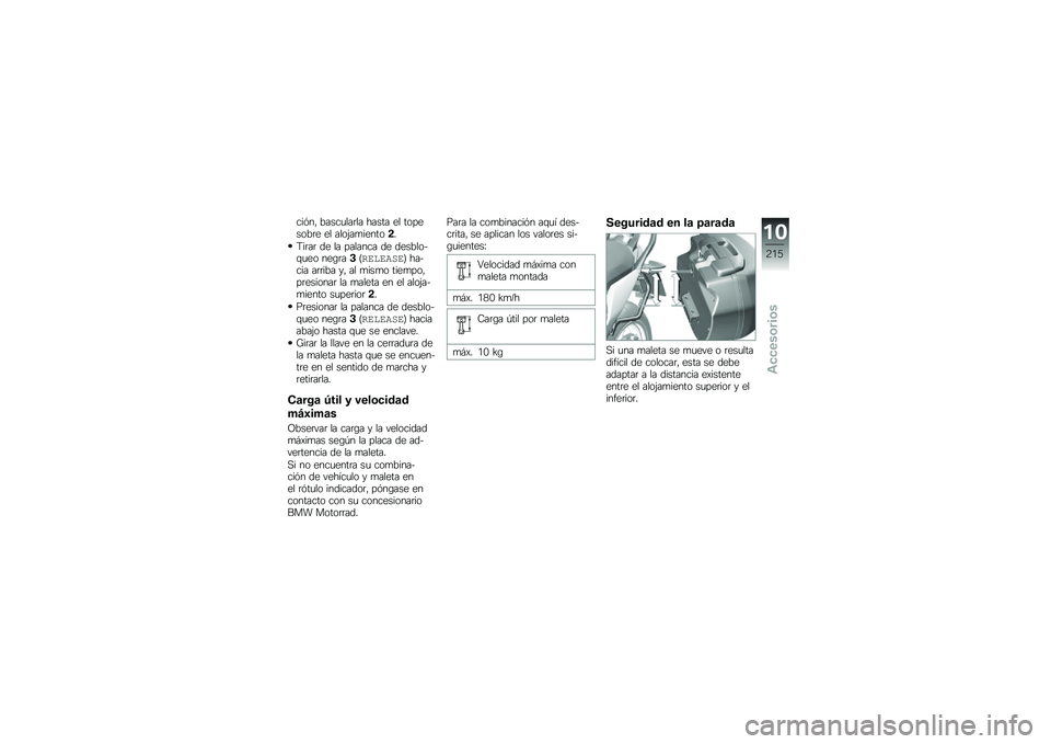 BMW MOTORRAD R 1250 RS 2019  Manual de instrucciones (in Spanish) ���&��" �����
���	�� ����� �� ��������	� �� ����(��
������!�
�<��	��	 �� �� ������� �� ��������\f�
�� ���\b�	��$�?�0�,��,�%�+�,�@ ��