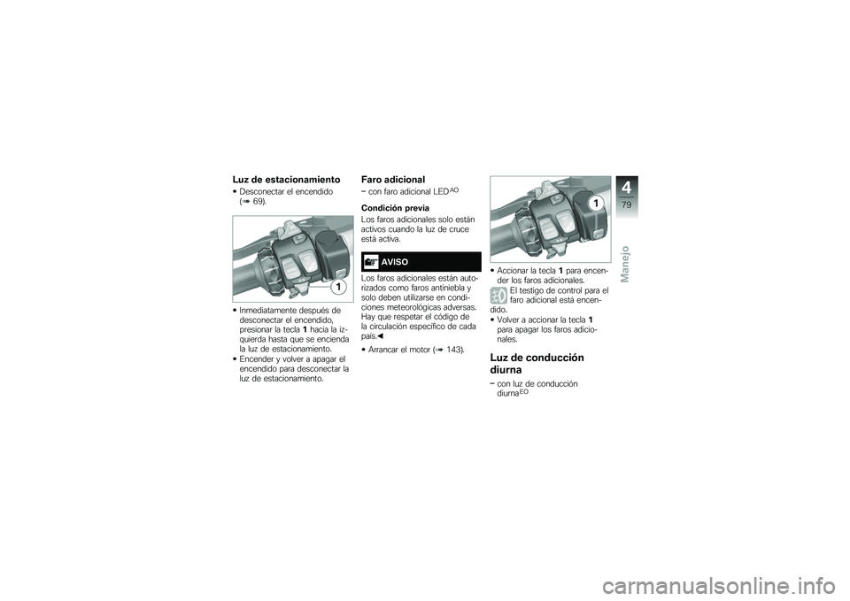 BMW MOTORRAD R 1250 RS 2019  Manual de instrucciones (in Spanish) �;��5 �� ����	�
��\b��	������\b
�!����������	 �� ����������?�2�1�@�
�;��
�������
���� �����
�*� �������������	 �� ����������"�