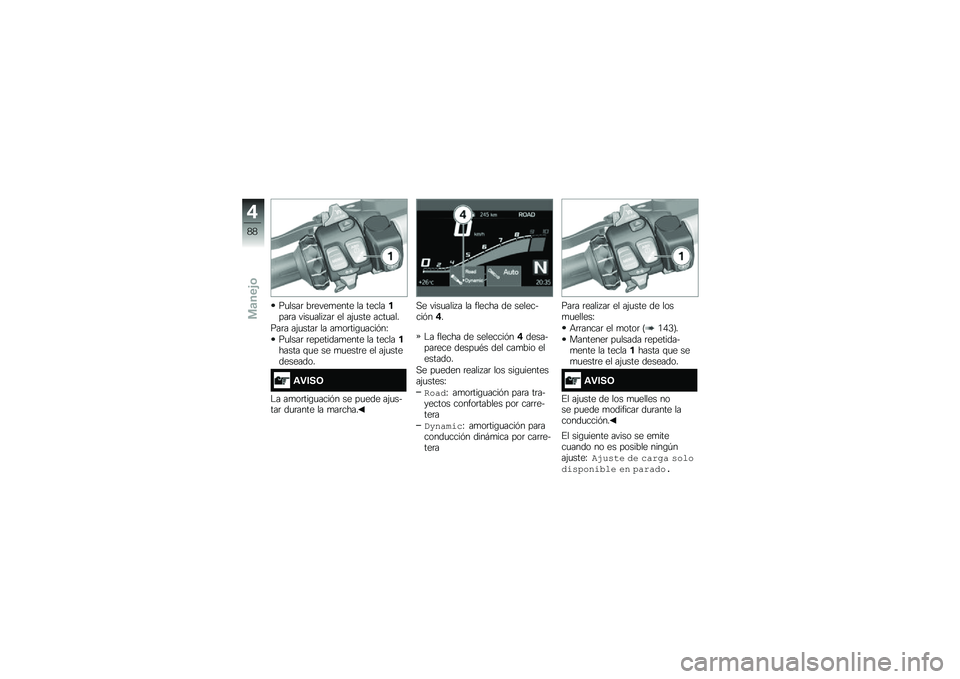 BMW MOTORRAD R 1250 RS 2019  Manual de instrucciones (in Spanish) ��
����	 ��	����
���� �� ���������	� ����
���� ��	 �� ��(�
��� ����
���
���	� ��(�
����	 �� ��
��	���\b�
����&��G
��
����	 �	������