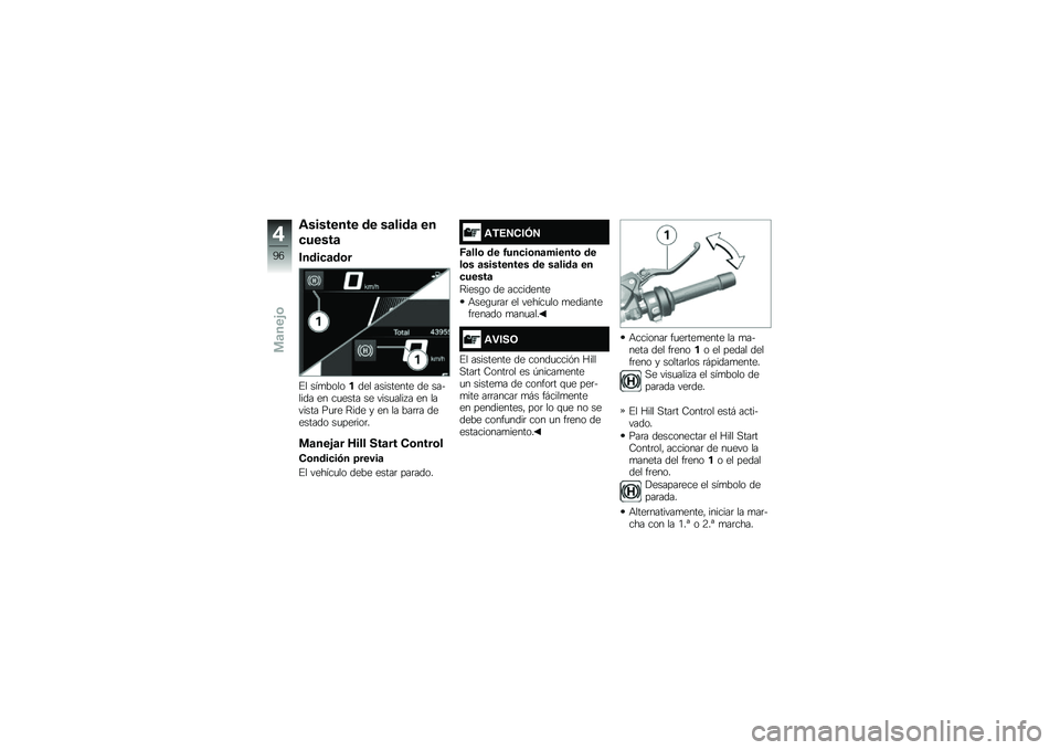 BMW MOTORRAD R 1250 RS 2019  Manual de instrucciones (in Spanish) �\f�������� �� ��	����	 ��
�
�����	
�����
�	��\b�
�%� ���
�������� ��������� �� ������� �� ��
���� �� ����
���� � �� �����