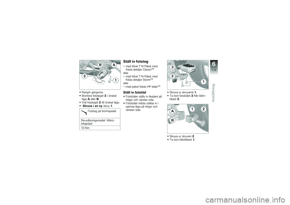 BMW MOTORRAD R 1250 RS 2019  Instruktionsbok (in Swedish) �?����� �����\f���\b�
��\f�����\b ��\f��
������� ���
��\b������"�������
�:���
 ��\f��
���������� ���
��\b� �����
�8����#� �
 �
� �