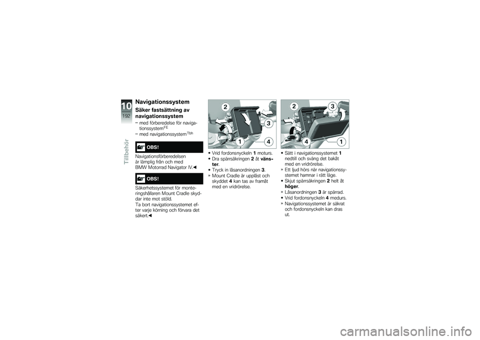 BMW MOTORRAD R 1250 RS 2019  Instruktionsbok (in Swedish) �<��#�
� ��\f�
�\b����0��\f�
�	
�8���
� ����\f���\f�\f��
��  ��#
���#�
� ��\f�
�\b����0��\f�
�	
���
 ����"����
���
� ��� ��\b����\b����\f��
�
� �
����2