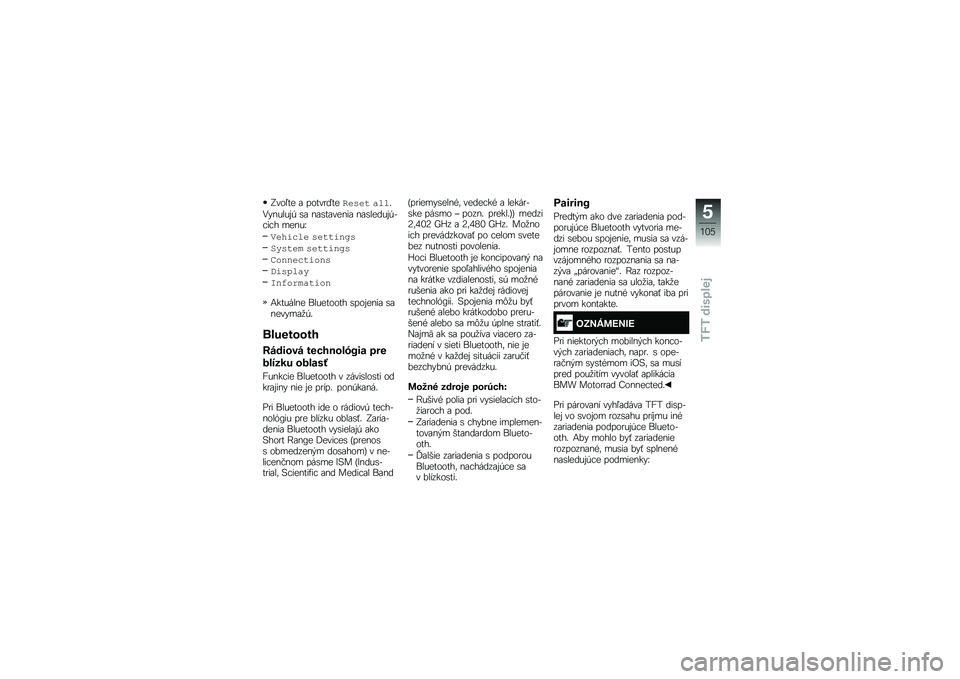 BMW MOTORRAD R 1250 RS 2019  Návod na používanie (in Slovak) �D���0�� �\f �����
�Q���
����
 ��	�	�
�2�"������, �\b�\f ��\f�\b��\f�����\f ��\f�\b������,��!��!� �����O
�����\b�	� ���
�
����
�$���
�� ���
�
�