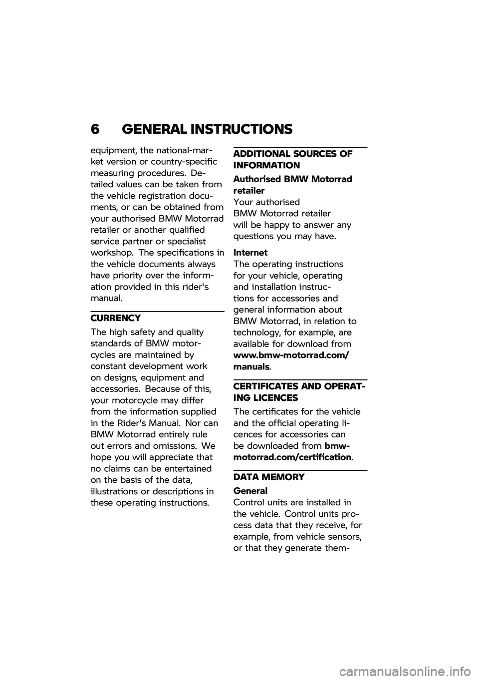 BMW MOTORRAD R 1250 RS 2020  Riders Manual (in English) �2 ������� ������������
��$�������
�! �
�� ��	�
����	�\f� ��	�\b� ���
 ���\b���� ��\b �����
�\b�
� �����������	���\b��� ��\b������\b�