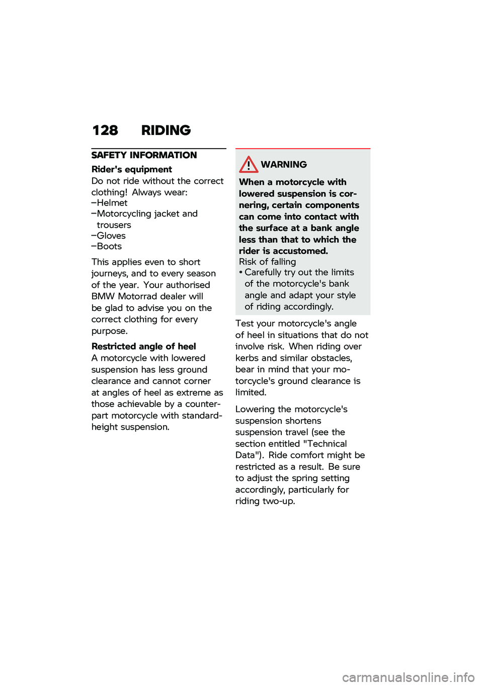 BMW MOTORRAD R 1250 RS 2020  Riders Manual (in English) �\f��9 ���6���
���?��� ���?��������
��\b��\f�
�
�	 �\f�)��\b�&��\f��
�4� ���
 �\b��� ���
����
 �
�� ���\b�\b���
��\f��
�����T �#�\f��	�
� ���	�\b�