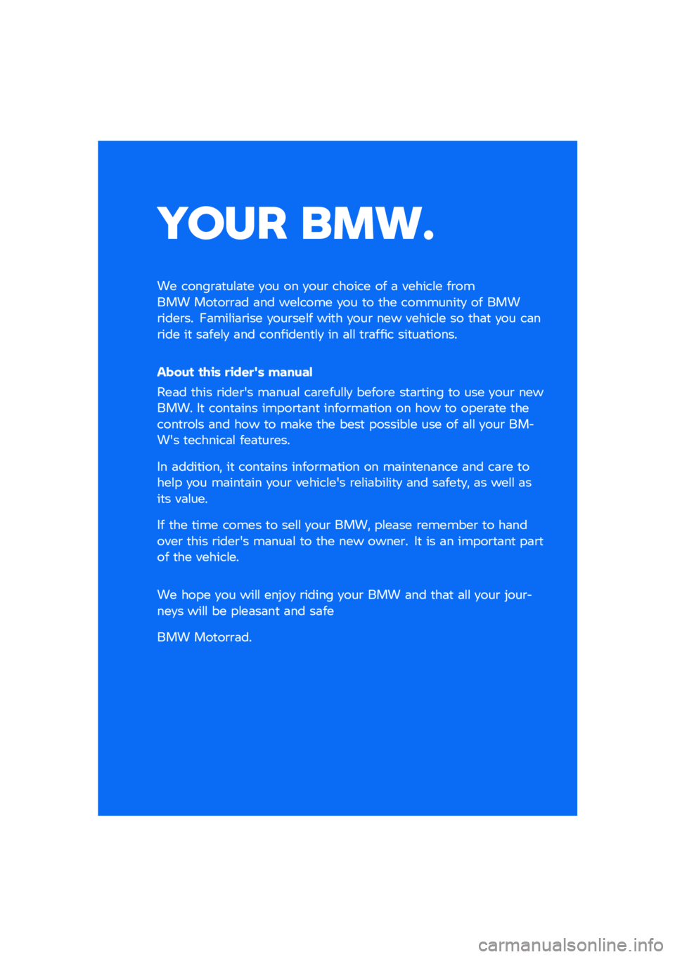 BMW MOTORRAD R 1250 RS 2020  Riders Manual (in English) ���� ���\b�	
�� �����\b�	�
��\f�	�
� �
�� �� �
���\b ������ �� �	 ������\f� ��\b����� ���
��\b�\b�	� �	�� ���\f���� �
�� �
� �
�� �������