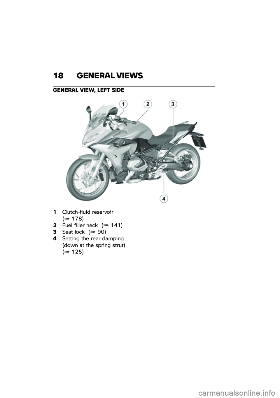 BMW MOTORRAD R 1250 RS 2020  Riders Manual (in English) �\f�9 ������� �7���\b�
������� �7���\b�8 ���?� ���6�
�-�%�\f��
��� ��\f��� �\b����\b����\b�5�O�Q�M�6�/����\f ���\f�\f��\b ���� �5�O�E�O�6�1�+��	�
 �\f�