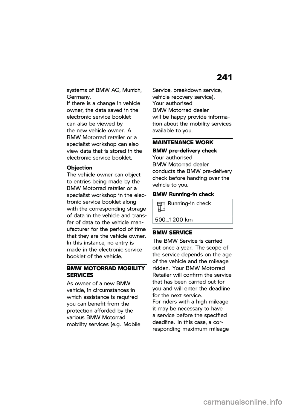 BMW MOTORRAD R 1250 RS 2020  Riders Manual (in English) ���\f
��
��
��� �� ��� �#�S�! �������!�S��\b��	��
��� �
���\b� �� �	 ���	��� �� ������\f������\b�! �
�� ��	�
�	 ��	��� �� �
����\f���
�\b��