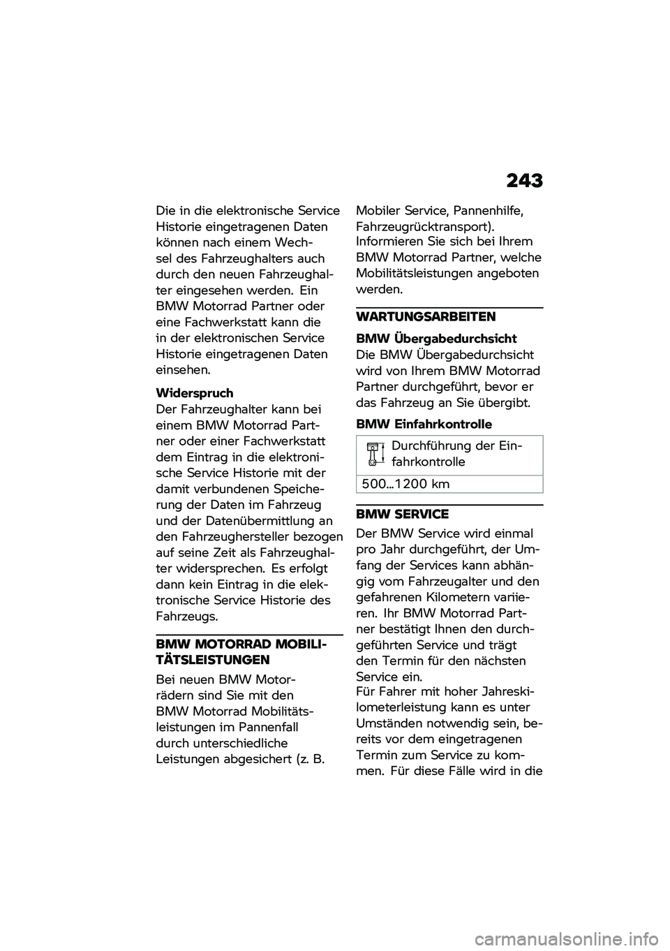 BMW MOTORRAD R 1250 RS 2020  Betriebsanleitung (in German) ��!�@
�)�� ��\b ��� ��#�� ����\b��	��� �
�������%��	����� ���\b�����\f���\b��\b �)�\f���\b� �&�\b�\b��\b �\b�\f�� ���\b�� �����$�	��# ���	 ��\f��