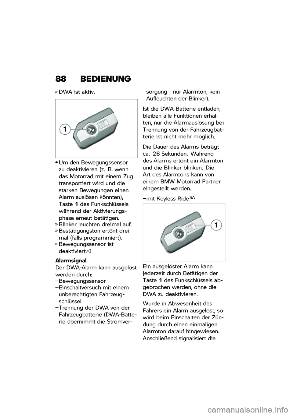 BMW MOTORRAD R 1250 RS 2020  Betriebsanleitung (in German) �;�; ���2������
�)��7 ��	� �\f� ����
�/� ���\b ���!����\b��	�	��\b�	���� ���\f� ��������\b �:�� �� �!��\b�\b��\f�	 �������\f� ��� ���\b�� �5�