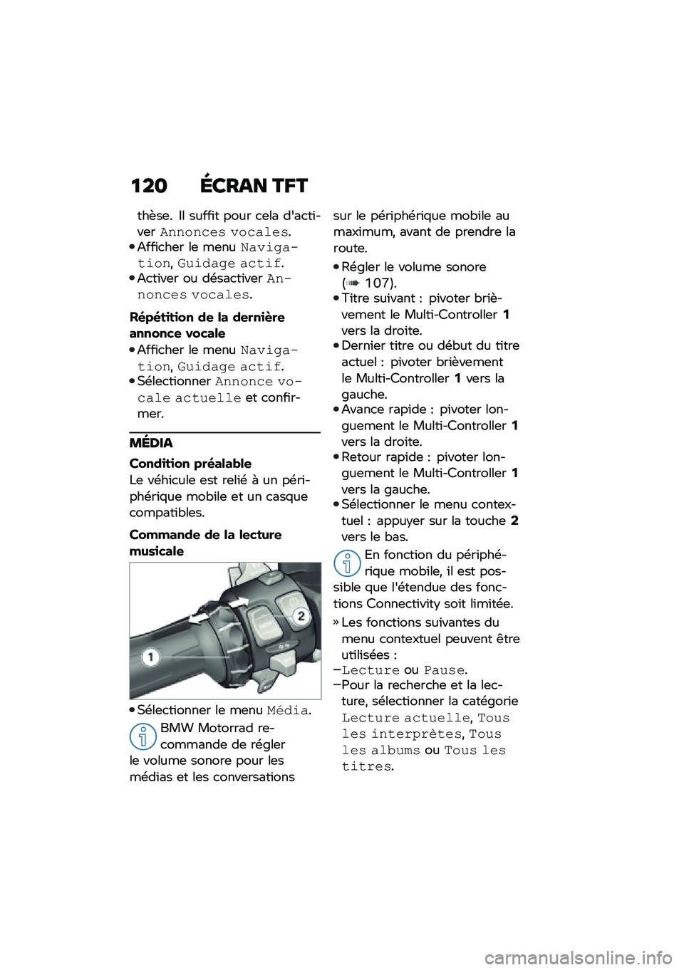 BMW MOTORRAD R 1250 RS 2020  Livret de bord (in French) �
�� ����� ��H�
���+��	� �.� �����\f� ���� �
�	�� ����
��\f���	��%������� �����
����<���\f�
��	� ��	 ��	���(���
�����
���*�>�\f�
���� 