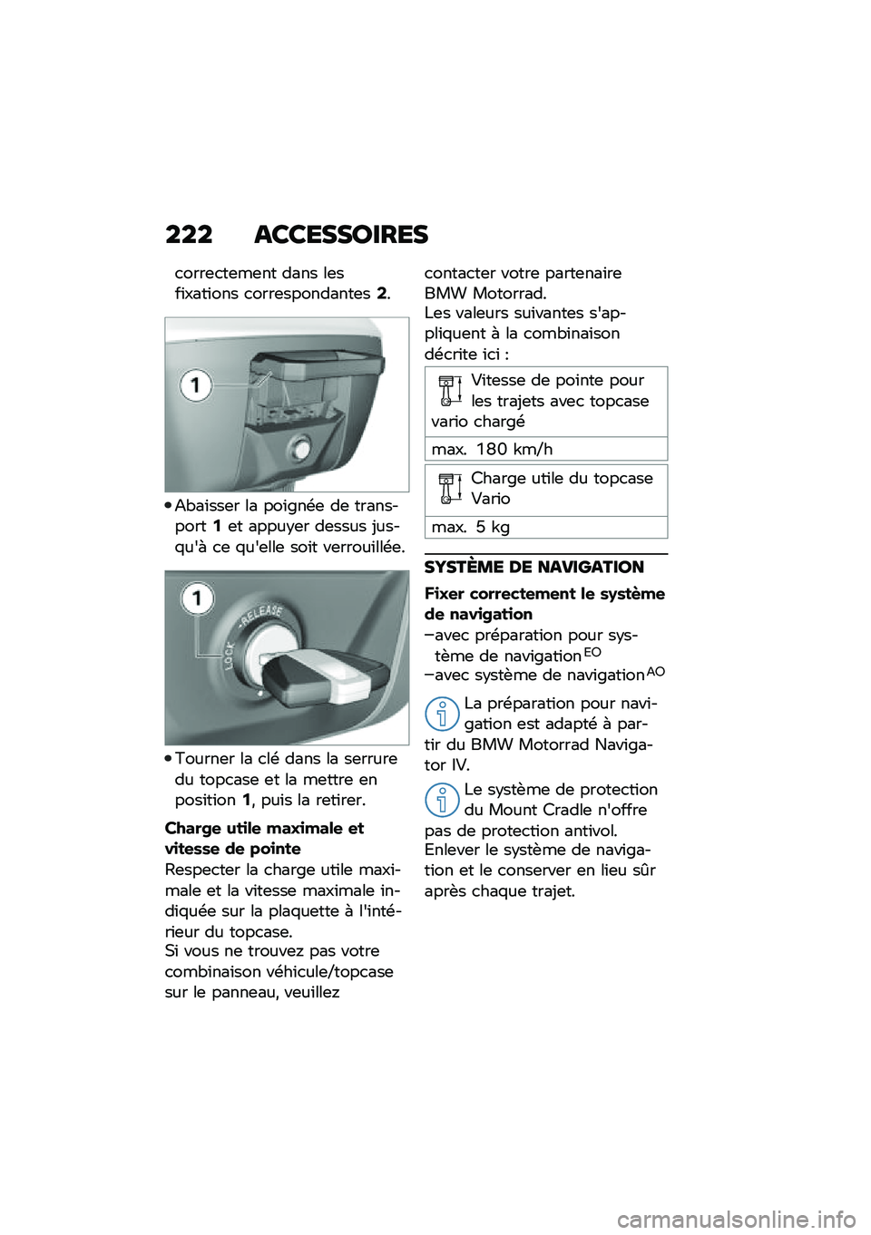 BMW MOTORRAD R 1250 RS 2020  Livret de bord (in French) ��� �����������
�
����	�
��	��	�� ���� ��	���\f����\f��� �
����	���������	��6�
�<�"��\f���	� �� ���\f�&��\b�	 ��	 �����������4�	� �