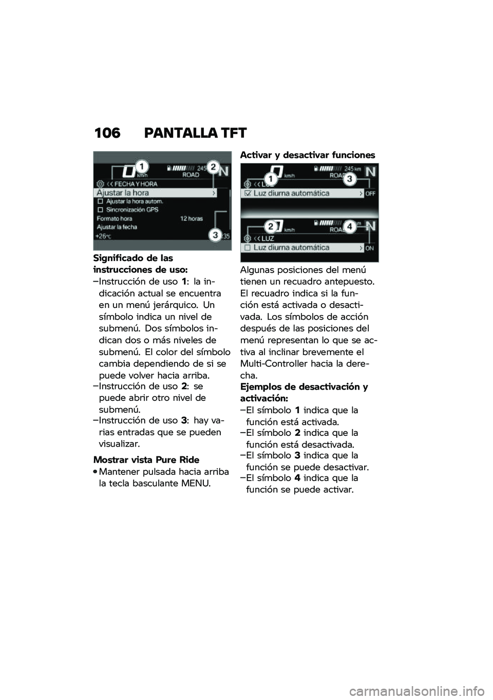BMW MOTORRAD R 1250 RS 2020  Manual de instrucciones (in Spanish) �
�\b�6 �F��
����� ��8�
���+�������� �� �
��\b���\b�	��\f�������\b �� �\f�\b��L
�1����	�
����� �� �
���5�8 �� ���&�������� ����
�� �� �