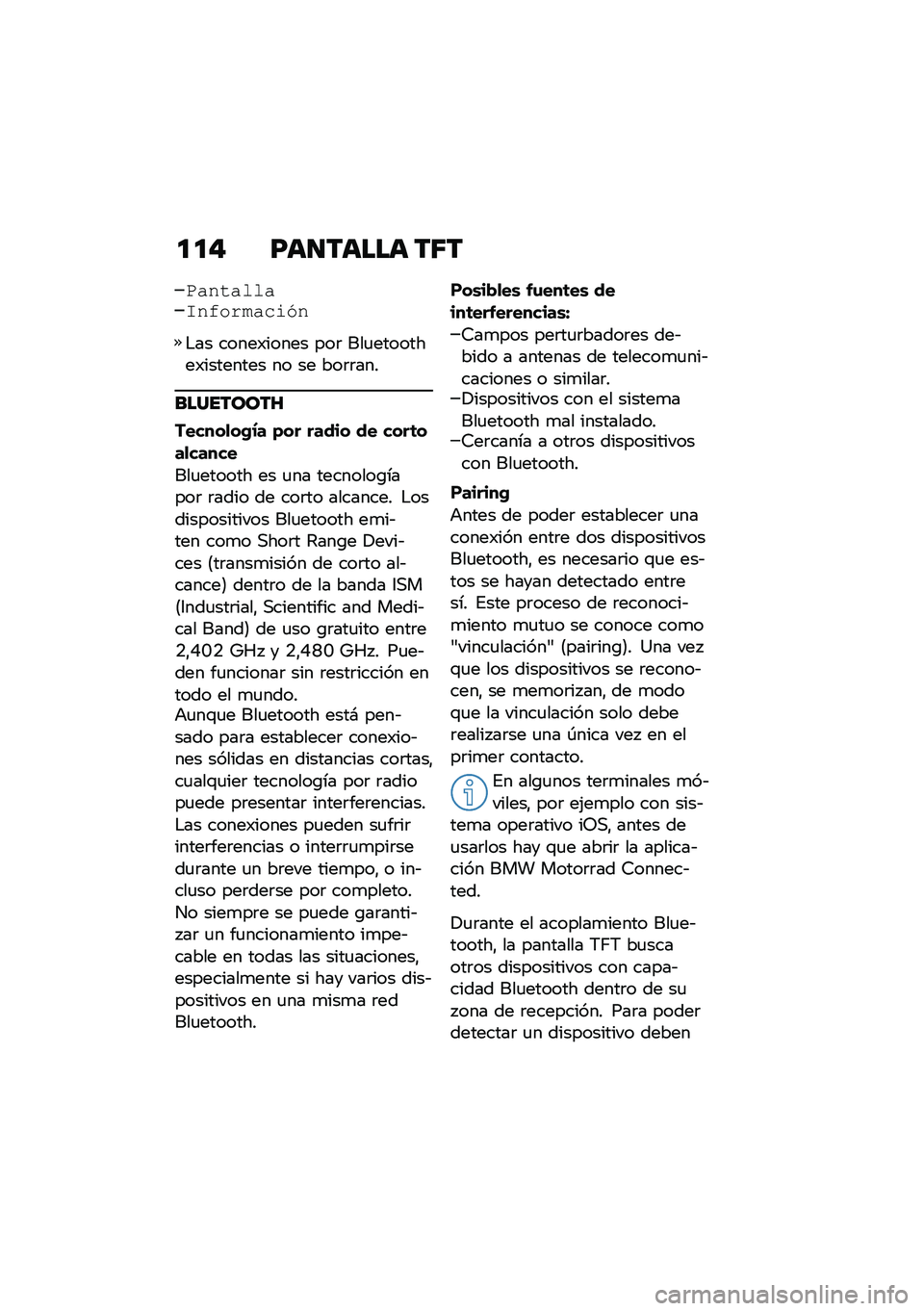 BMW MOTORRAD R 1250 RS 2020  Manual de instrucciones (in Spanish) �
�
�# �F��
����� ��8�
�.�����\f�\f��5���
����
�� �
�$�� �����)����� ���	 ���
��������)�������� �� �� ���	�	���
���������V
�����