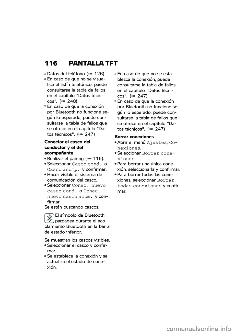 BMW MOTORRAD R 1250 RS 2020  Manual de instrucciones (in Spanish) �
�
�6 �F��
����� ��8�
�!���� ��� ����*���� �6�N�H�F�7�%� ���� �� �\f�
� �� �� ����
��&���� �� ������ �����������" ��
��������
���