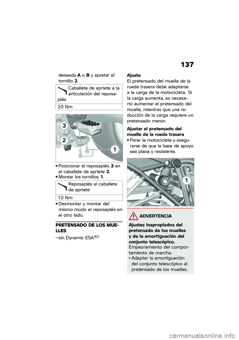 BMW MOTORRAD R 1250 RS 2020  Manual de instrucciones (in Spanish) �
�D�;
����������� ���	����	 �����	������7�
�4�������� �� ���	���� � ����	����
������ ��� �	������&���*�
�H�J ��

����������